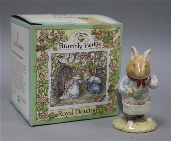 Twelve Royal Doulton Bramley Hedge figures